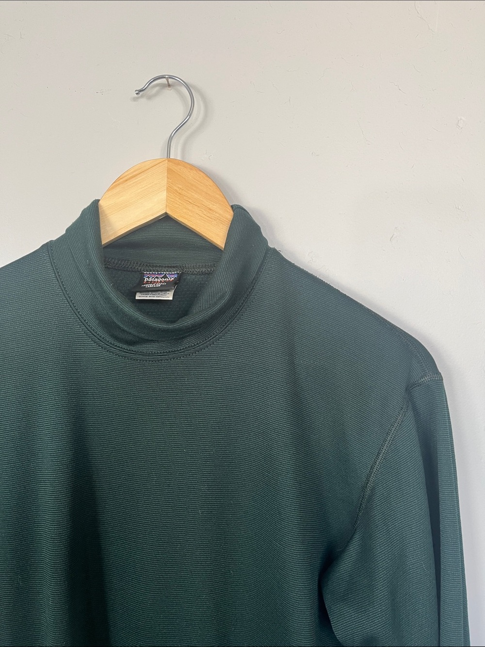 Patagonia | Men’s Forest Green Turtleneck Shirt
